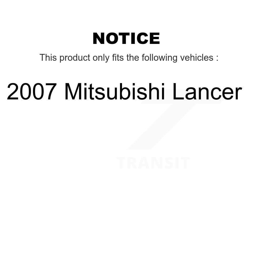AmeriBRAKES - KNF-101552 - Front and Rear Disc Brake Pad Kits image 8