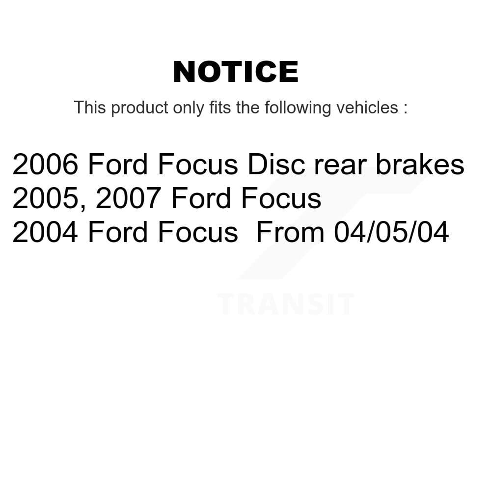AmeriBRAKES - KNF-101643 - Front and Rear Disc Brake Pad Kits image 14