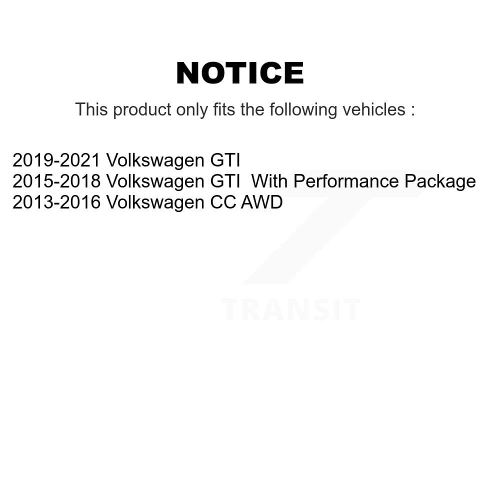 AmeriBRAKES - KNF-101656 - Front and Rear Disc Brake Pad Kits image 14