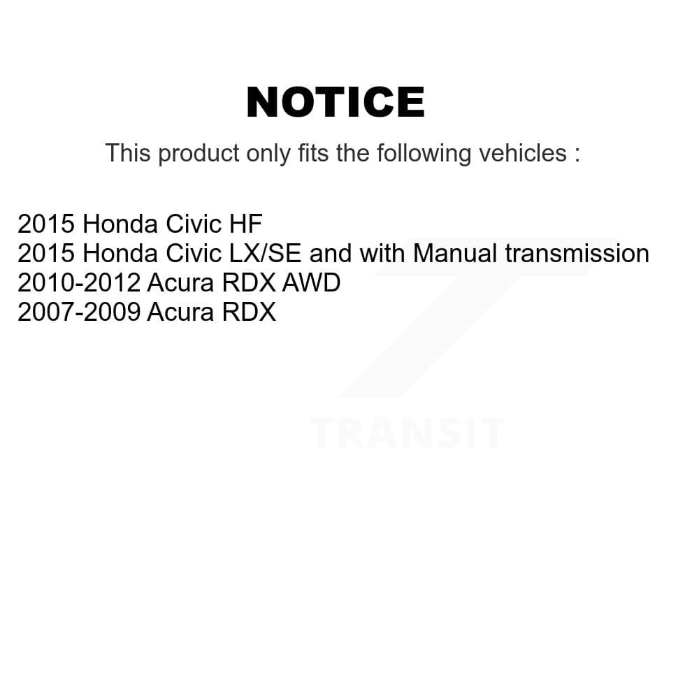 AmeriBRAKES - KNF-101681 - Front and Rear Disc Brake Pad Kits image 8