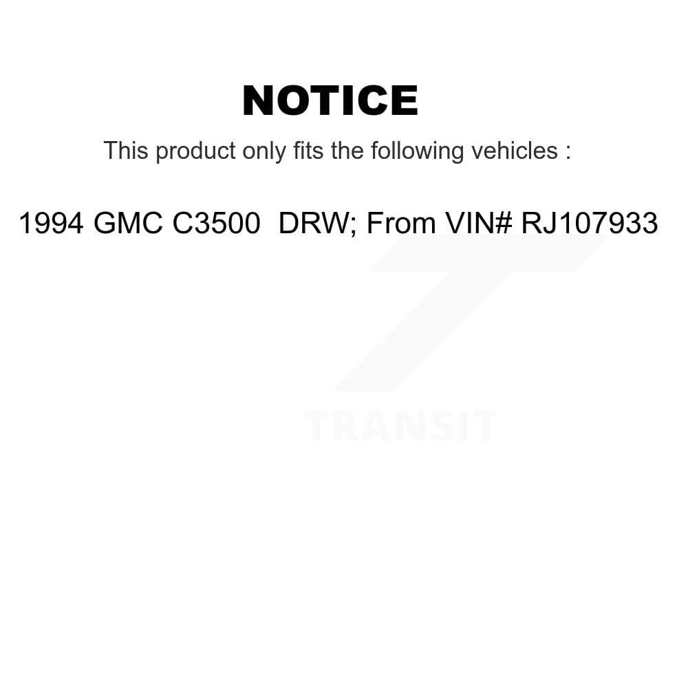 AmeriBRAKES - KNF-101705 - Front and Rear Disc Brake Pad Kits image 8