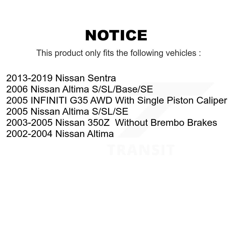 AmeriBRAKES - KNF-101730 - Front and Rear Disc Brake Pad Kits image 14
