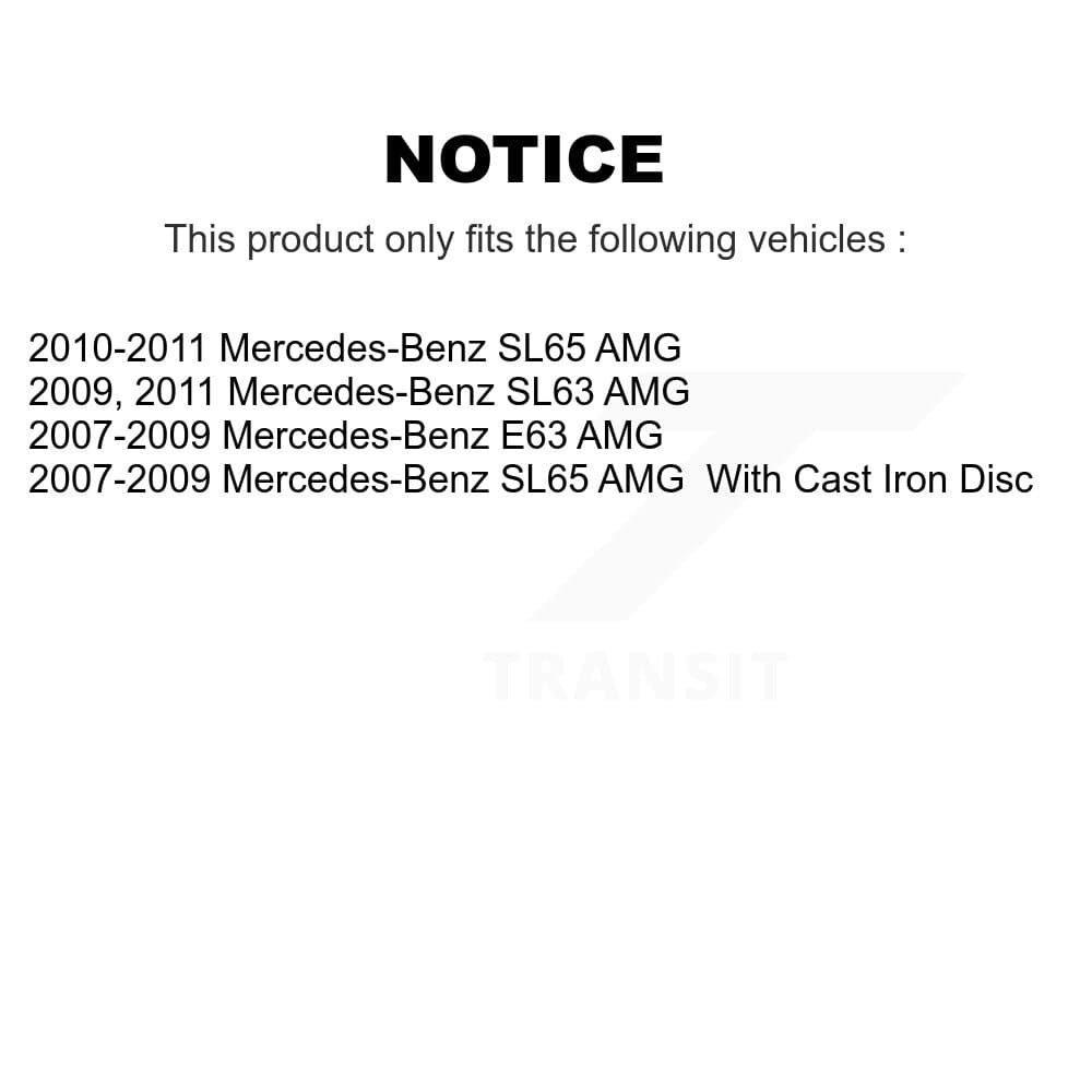 AmeriBRAKES - KNF-101767 - Front and Rear Disc Brake Pad Kits image 8