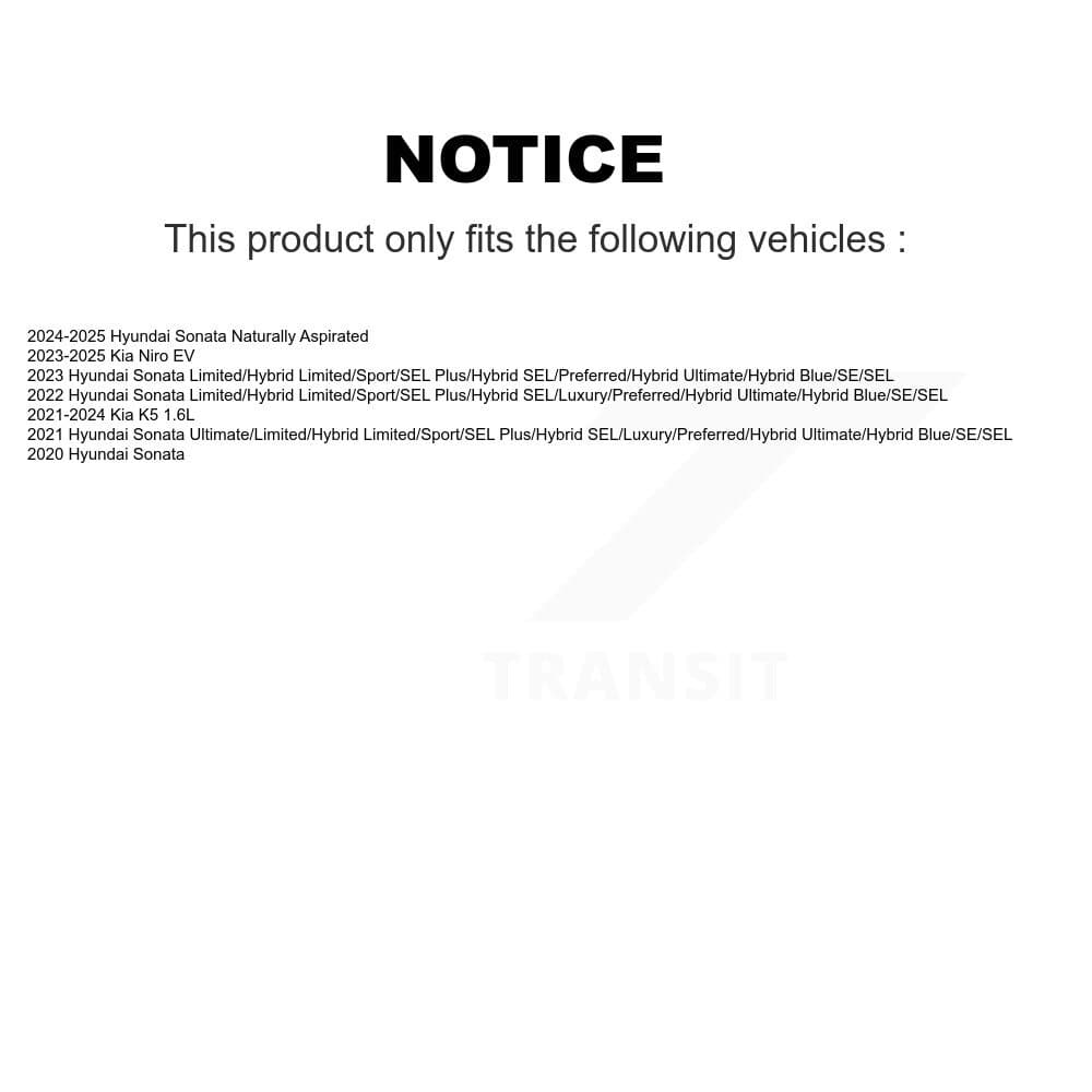 AmeriBRAKES - KNF-101783 - Front and Rear Disc Brake Pad Kits image 14