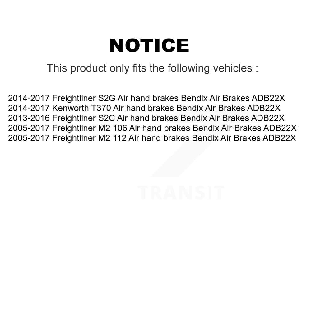 AmeriBRAKES - KNF-101933 - Front and Rear Disc Brake Pad Kits image 8