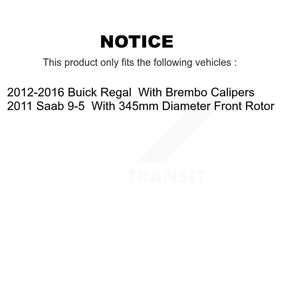 AmeriBRAKES - KNF-101947 - Front and Rear Disc Brake Pad Kits image 13