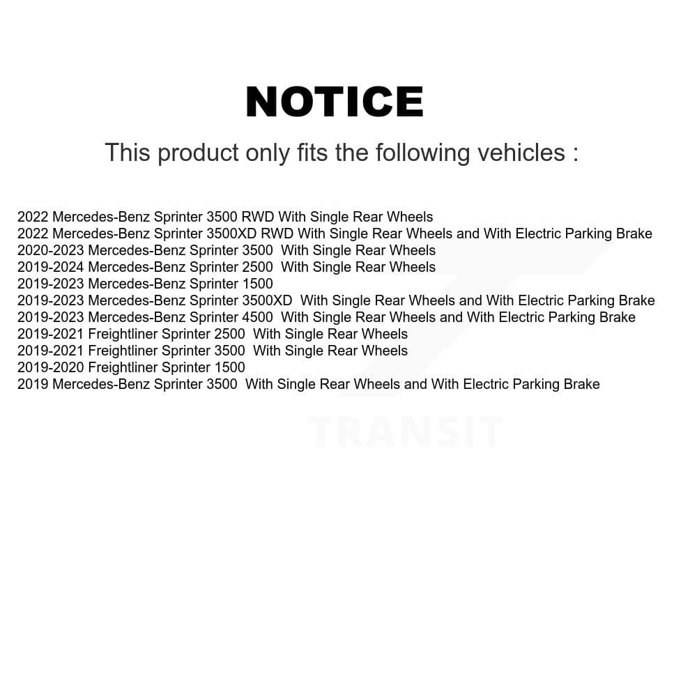 AmeriBRAKES - KNF-101979 - Front and Rear Disc Brake Pad Kits image 8