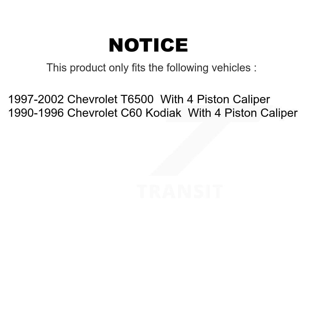 AmeriBRAKES - KNF-101994 - Front and Rear Disc Brake Pad Kits image 8