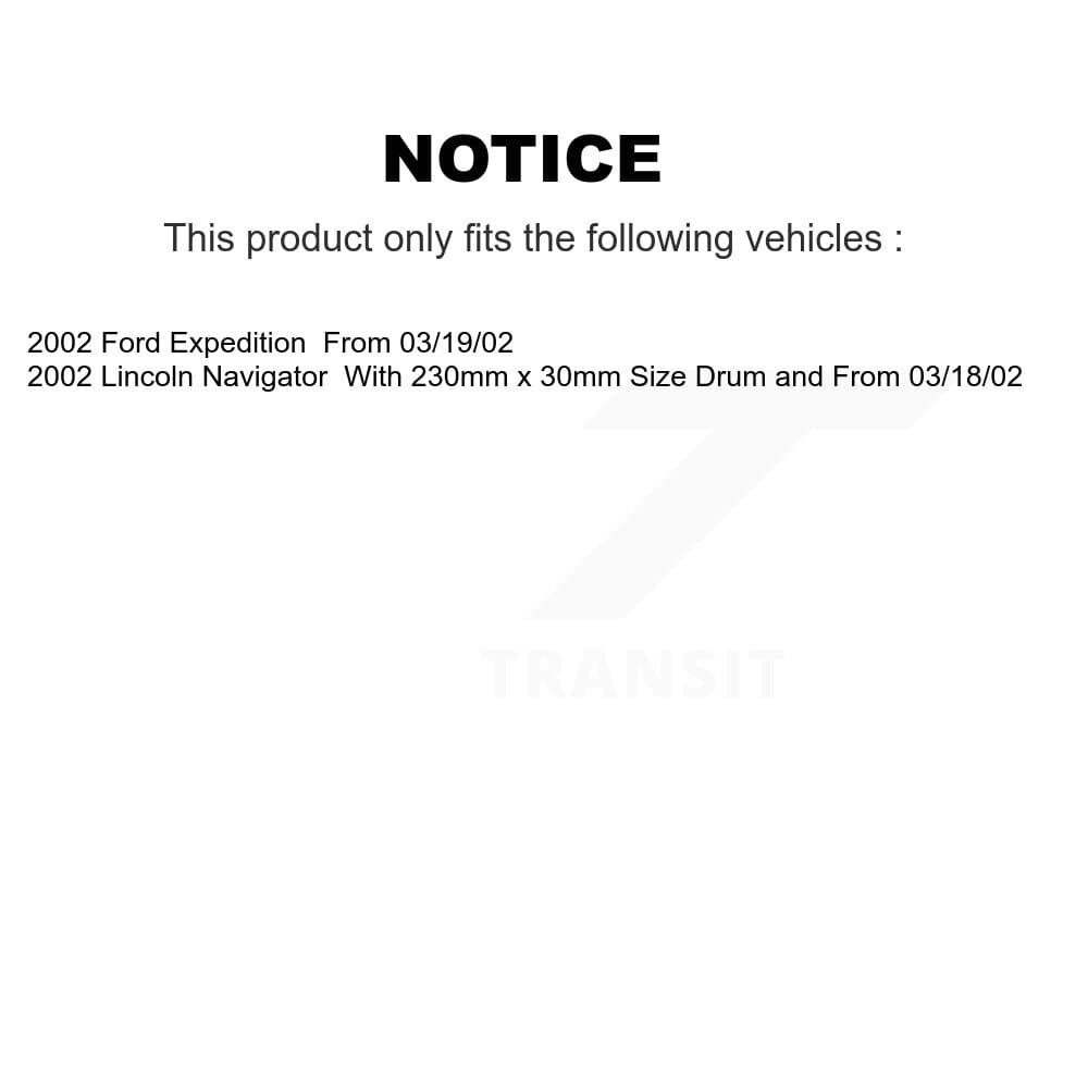 Top Quality - KNH-100055 - Rear Parking Brake Shoe Kits image 12