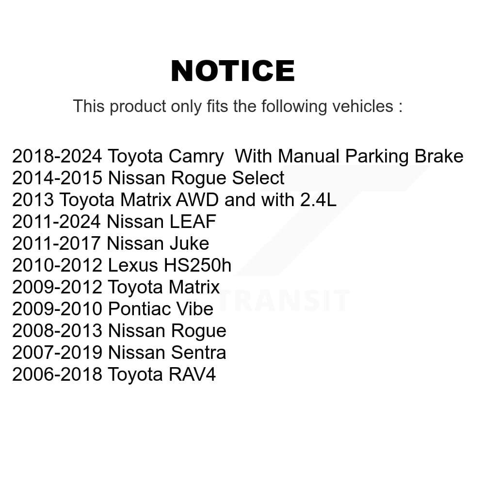 Top Quality - KNH-100073 - Rear Parking Brake Shoe Kits image 12