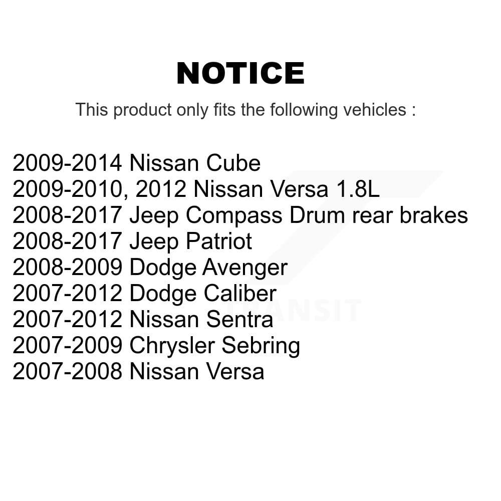 Top Quality - KNH-100122 - Rear Drum Brake Shoe Kits image 12