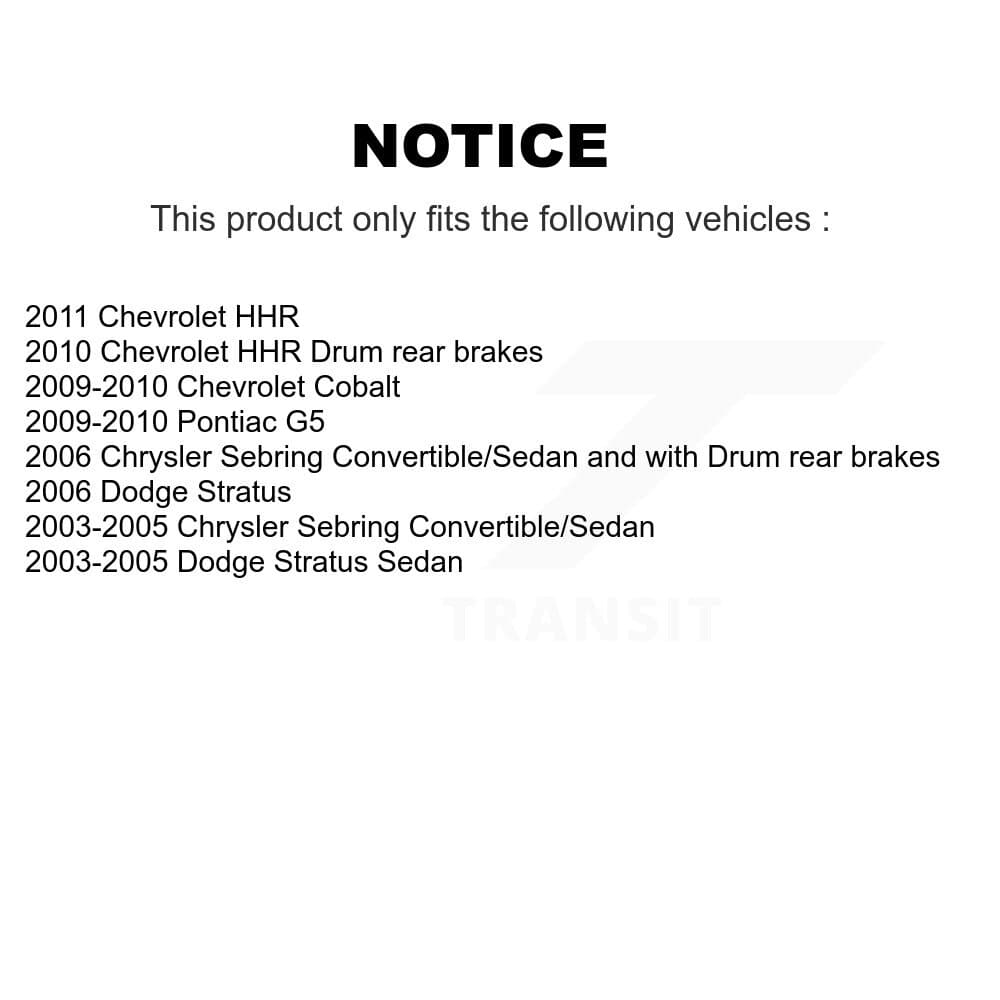 Top Quality - KNH-100126 - Rear Drum Brake Shoe Kits image 12