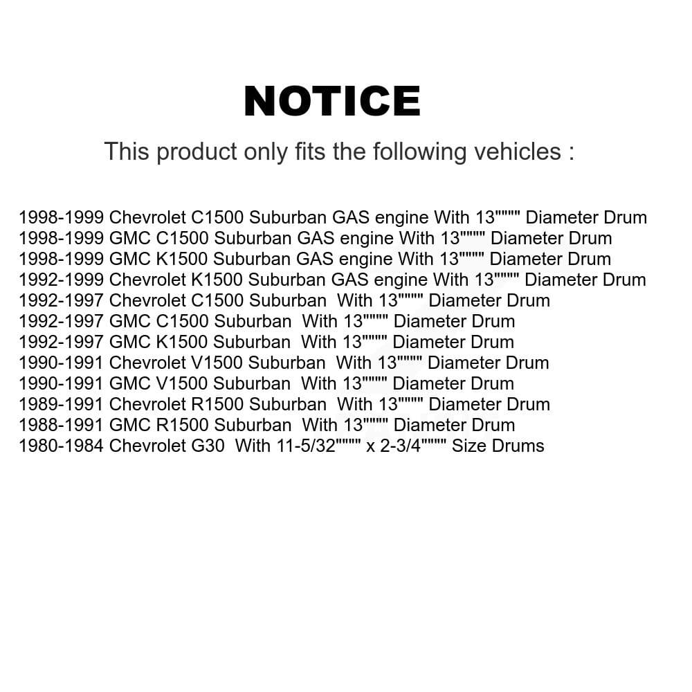 Top Quality - KNH-100165 - Rear Drum Brake Shoe Kits image 12