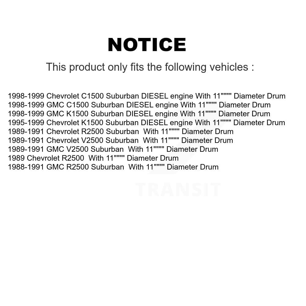 Top Quality - KNH-100167 - Rear Drum Brake Shoe Kits image 12