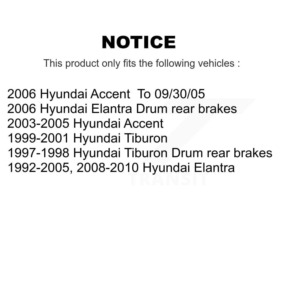 Top Quality - KNH-100171 - Rear Drum Brake Shoe Kits image 12