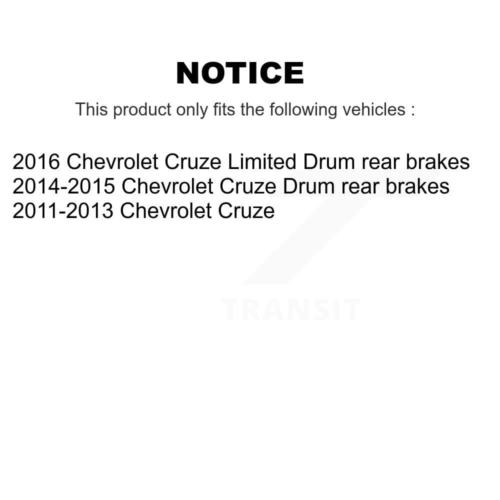 Top Quality - KNH-100215 - Rear Drum Brake Shoe Kits image 12