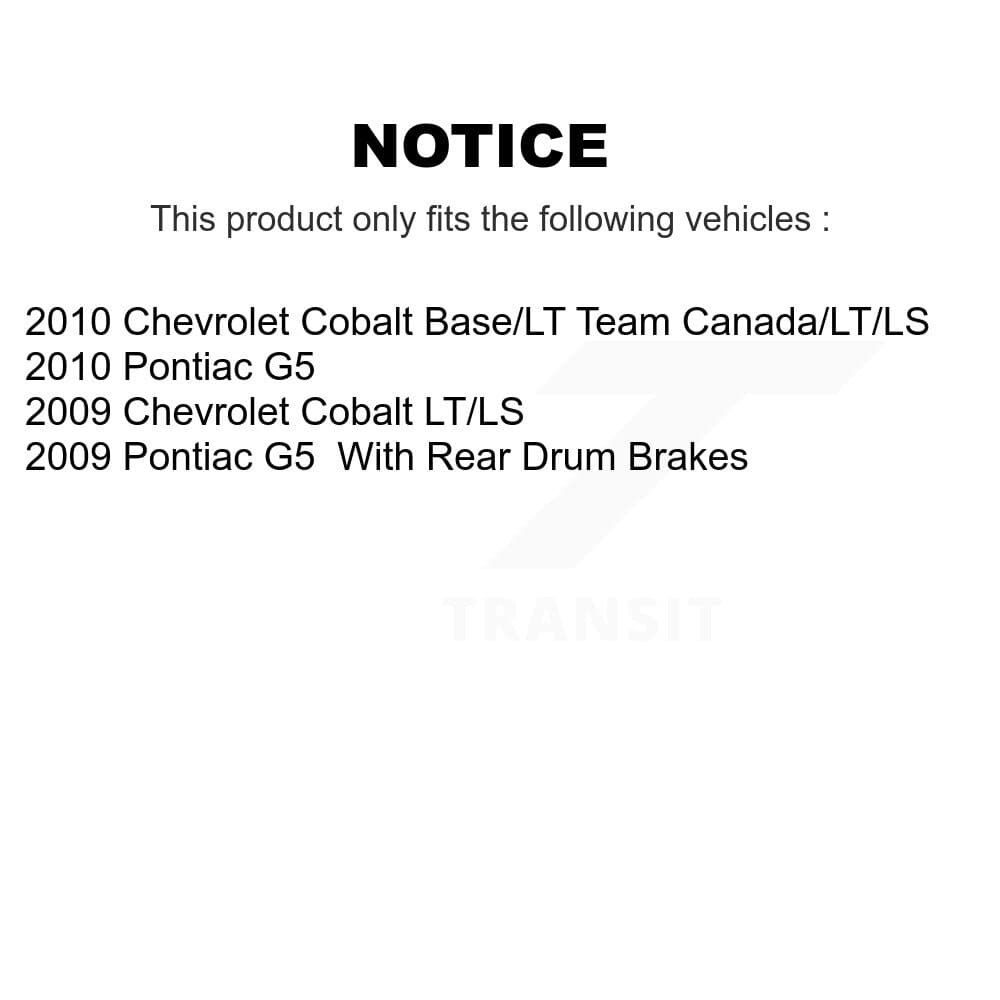 Transit Auto - KNN-100037 - Front and Rear Disc Brake Pad Kits image 14