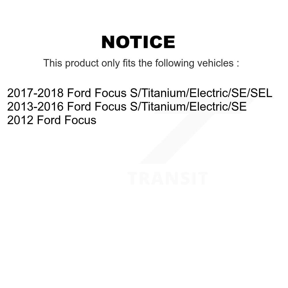 Transit Auto - KNN-100068 - Front and Rear Disc Brake Pad Kits image 14