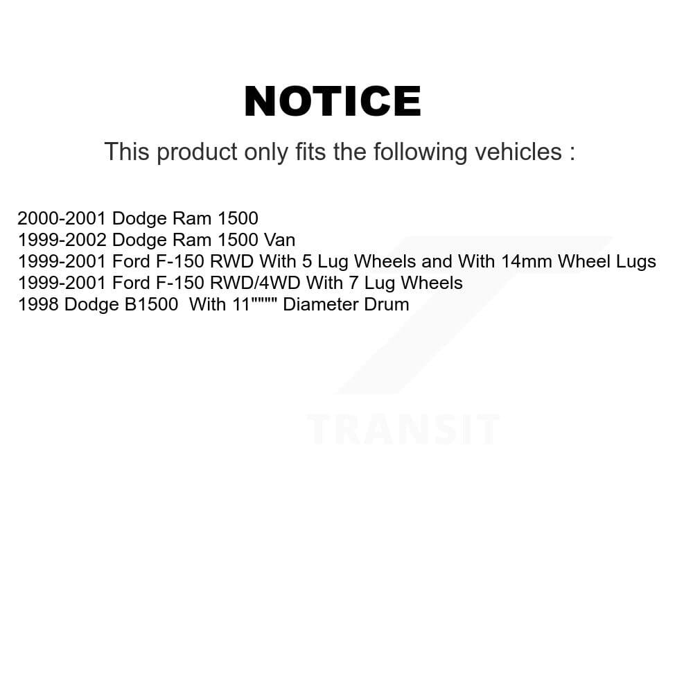 Transit Auto - KNN-100076 - Front and Rear Disc Brake Pad Kits image 14