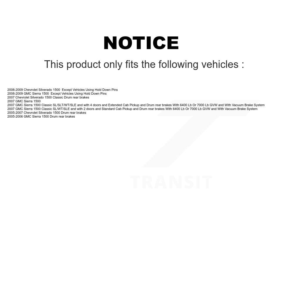 Transit Auto - KNN-100081 - Front and Rear Disc Brake Pad Kits image 14
