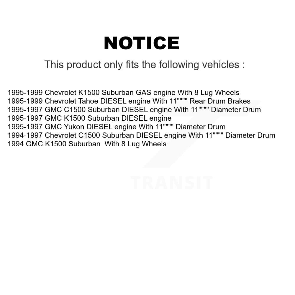 Transit Auto - KNN-100185 - Front and Rear Disc Brake Pad Kits image 14
