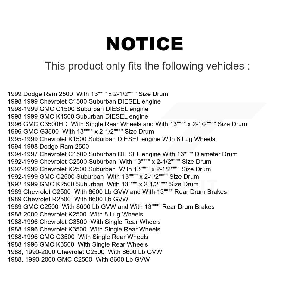 Transit Auto - KNN-100186 - Front and Rear Disc Brake Pad Kits image 14