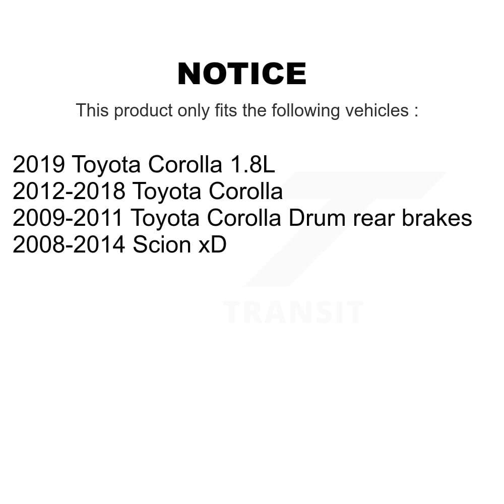 Transit Auto - KNN-100217 - Front and Rear Disc Brake Pad Kits image 14