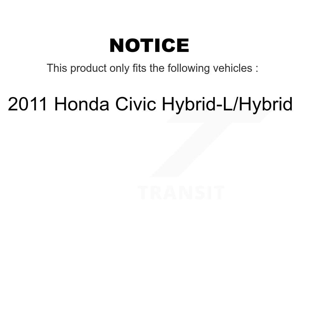 Transit Auto - KNN-100230 - Front and Rear Disc Brake Pad Kits image 14