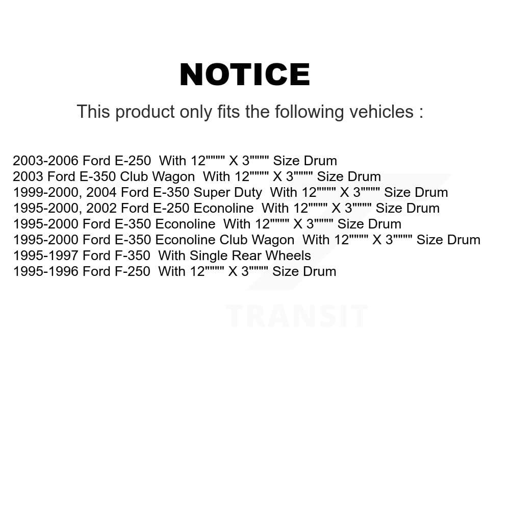 Transit Auto - KNN-100231 - Front and Rear Disc Brake Pad Kits image 14