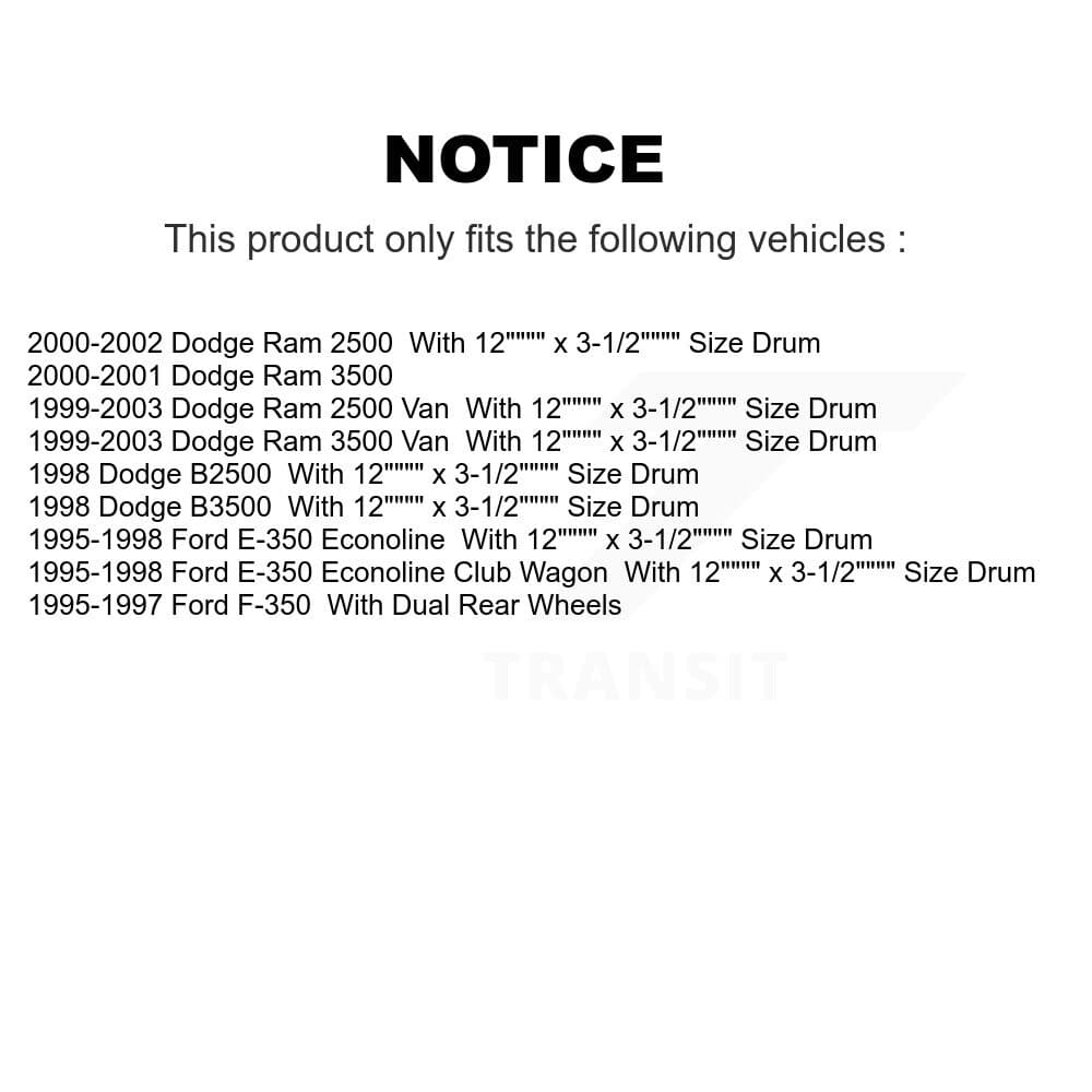 Transit Auto - KNN-100234 - Front and Rear Disc Brake Pad Kits image 14