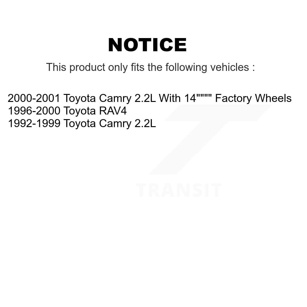 Transit Auto - KNN-100269 - Front and Rear Disc Brake Pad Kits image 14