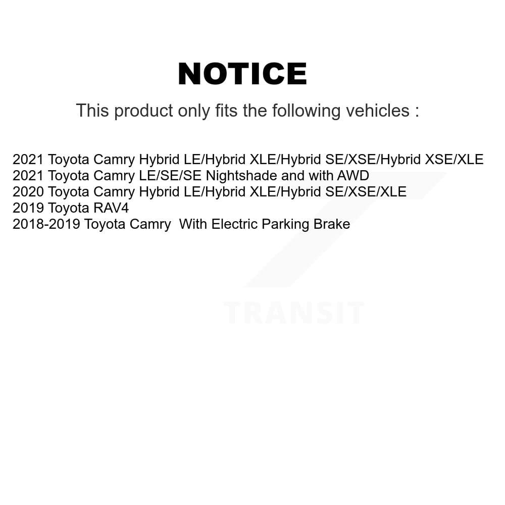Transit Auto - KNN-100502 - Front and Rear Disc Brake Pad Kits image 14