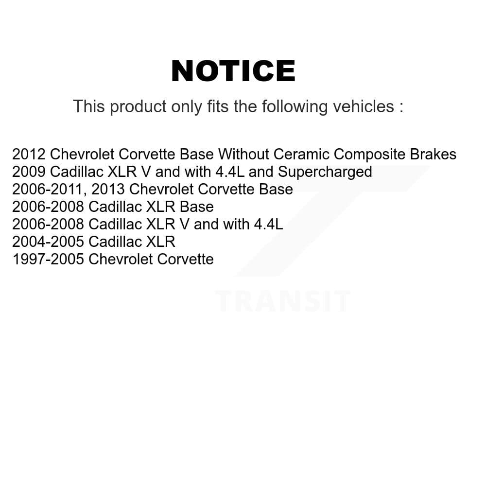 Transit Auto - KNN-100513 - Front and Rear Disc Brake Pad Kits image 14