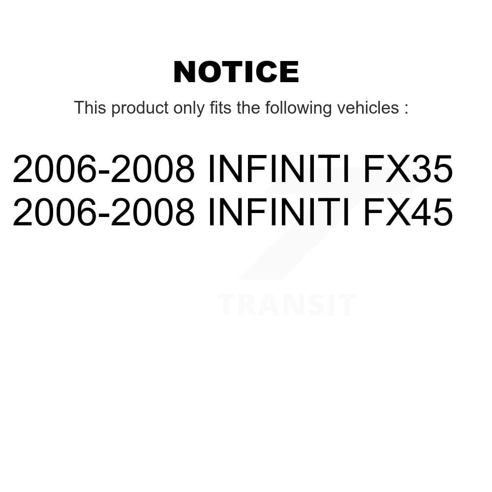 Transit Auto - KNN-100615 - Front and Rear Disc Brake Pad Kits image 14