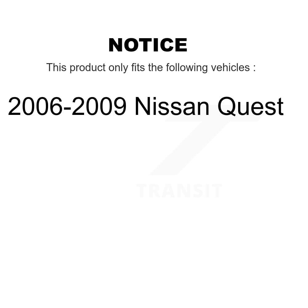Transit Auto - KNN-100617 - Front and Rear Disc Brake Pad Kits image 14
