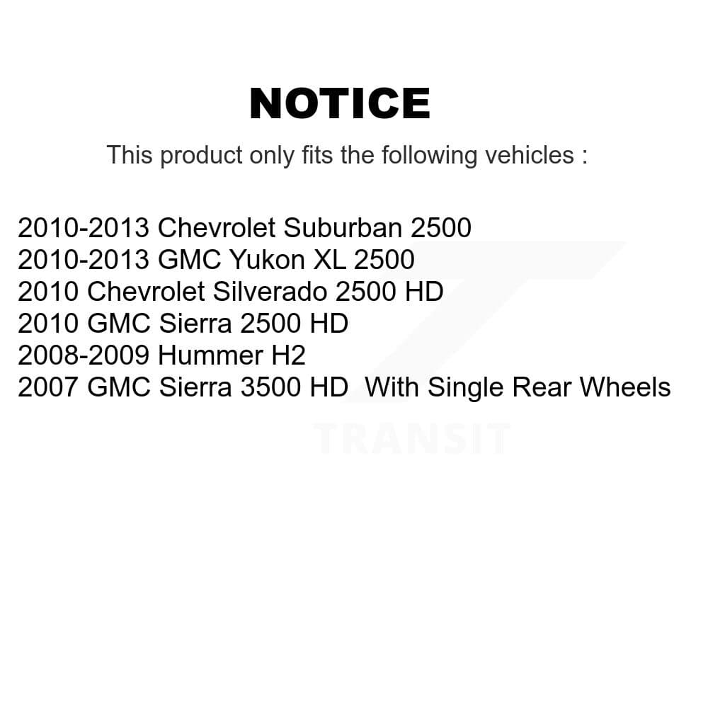 Transit Auto - KNN-100629 - Front and Rear Disc Brake Pad Kits image 14