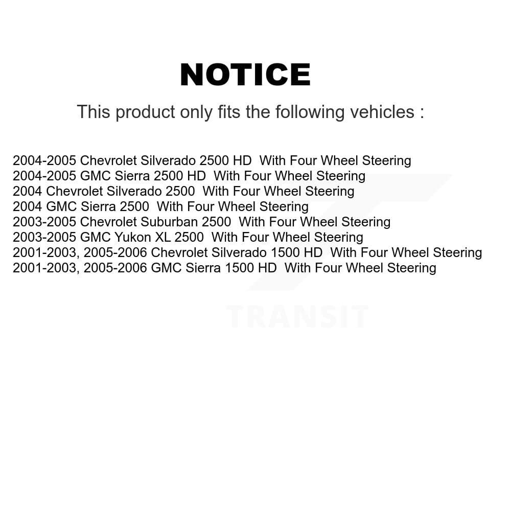 Transit Auto - KNN-100640 - Front and Rear Disc Brake Pad Kits image 14