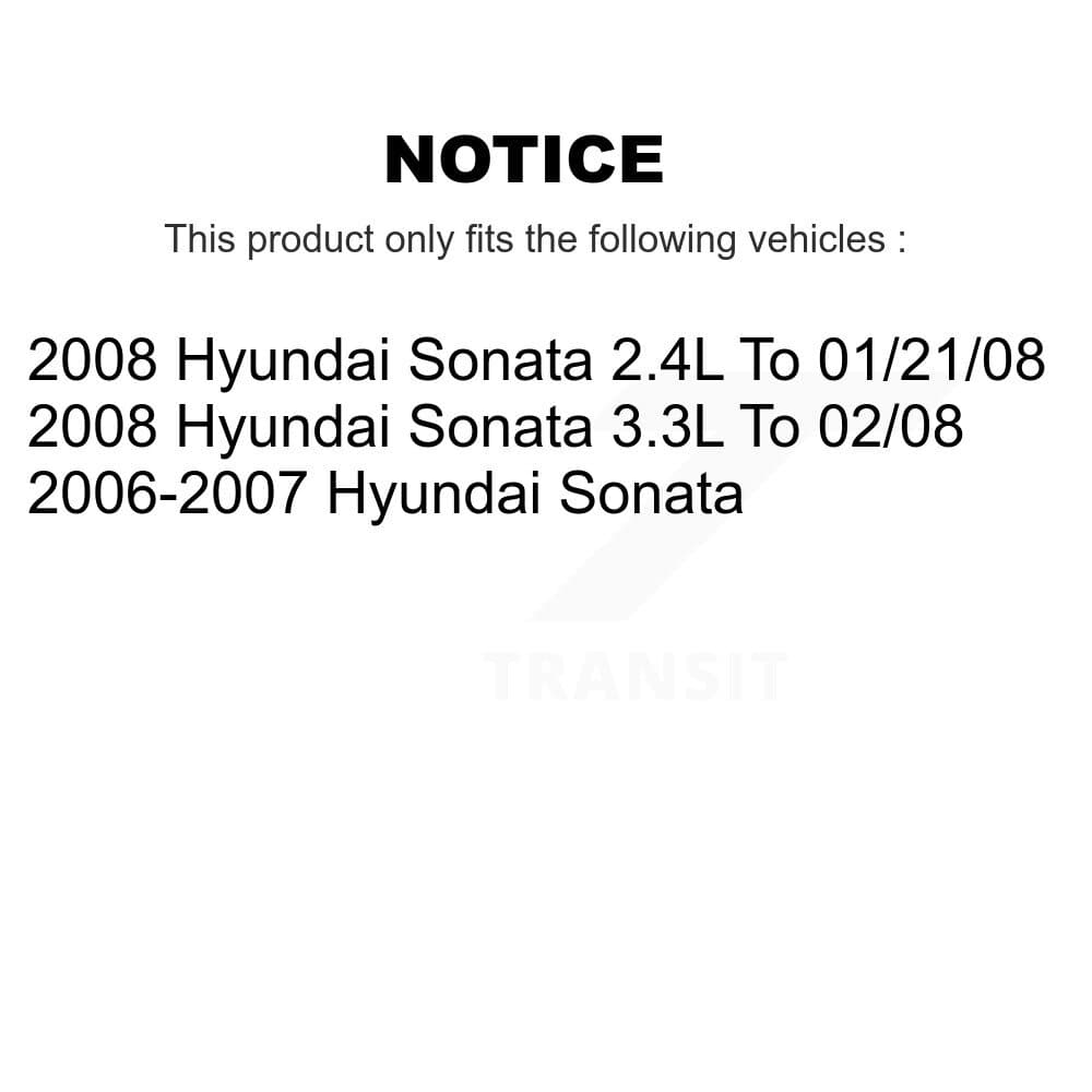 Transit Auto - KNN-100667 - Front and Rear Disc Brake Pad Kits image 14