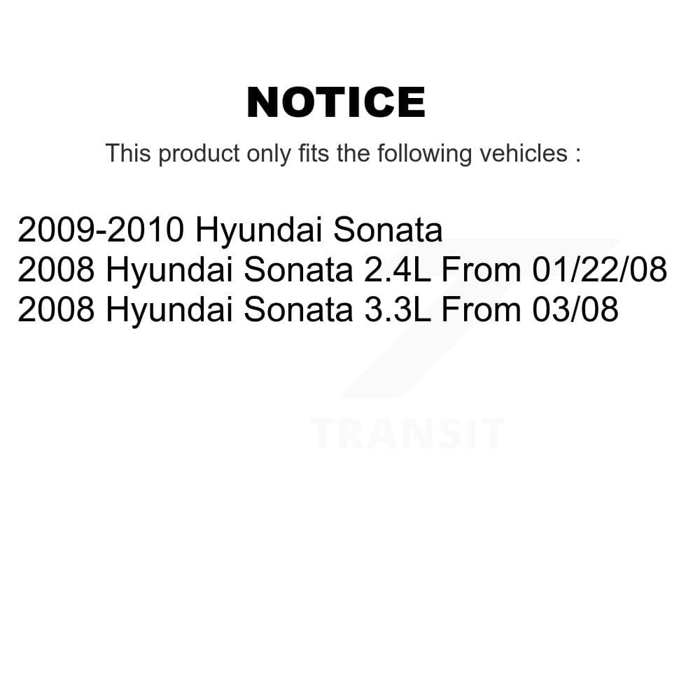 Transit Auto - KNN-100671 - Front and Rear Disc Brake Pad Kits image 14