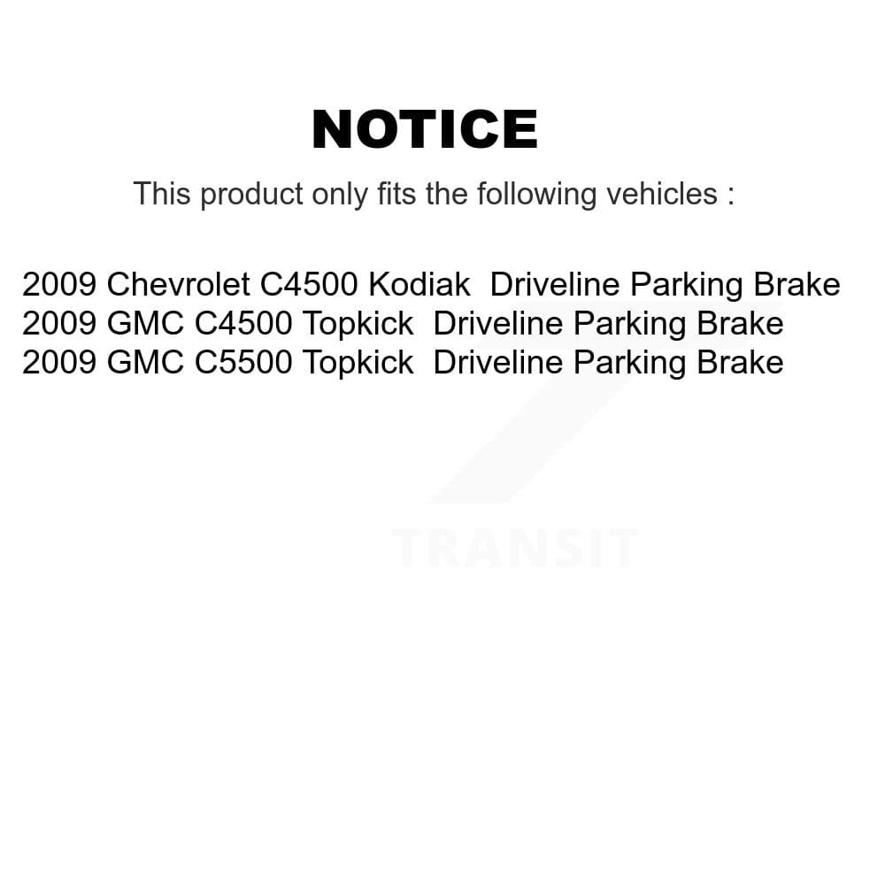 Transit Auto - KNN-100688 - Front and Rear Disc Brake Pad Kits image 14