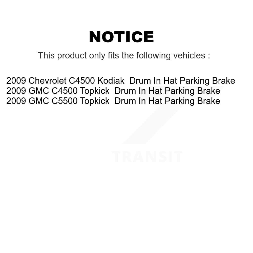 Transit Auto - KNN-100689 - Front and Rear Disc Brake Pad Kits image 14
