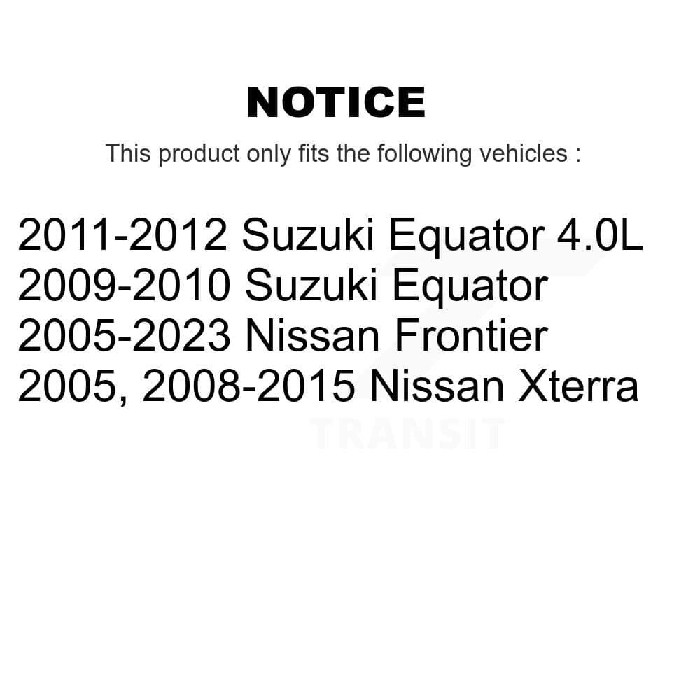 Transit Auto - KNN-100797 - Front and Rear Disc Brake Pad Kits image 14