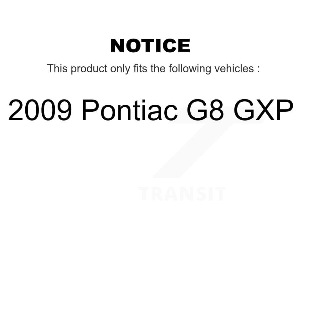 Transit Auto - KNN-100871 - Front and Rear Disc Brake Pad Kits image 14