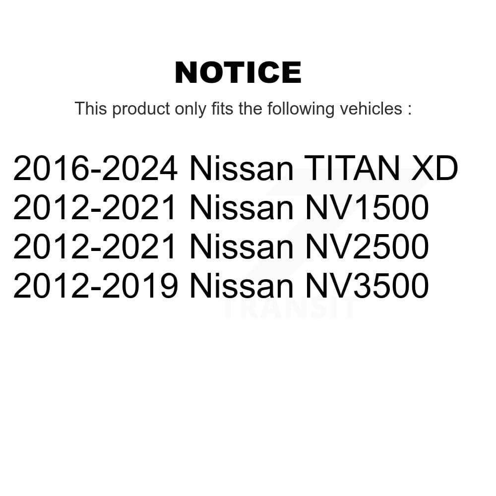 Transit Auto - KNN-100912 - Front and Rear Disc Brake Pad Kits image 14