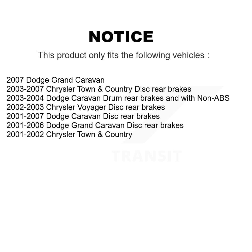 Transit Auto - KNN-101217 - Front and Rear Disc Brake Pad Kits image 14