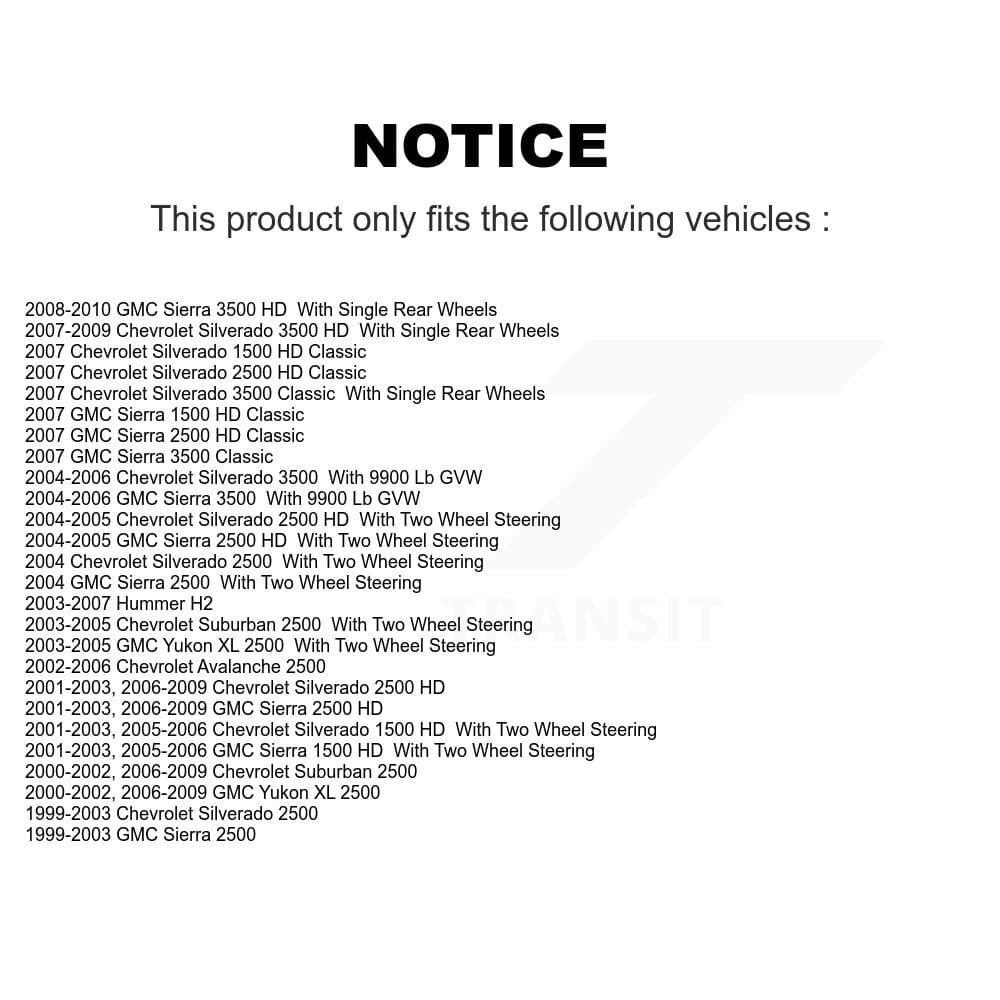 Transit Auto - KNN-101256 - Front and Rear Disc Brake Pad Kits image 14