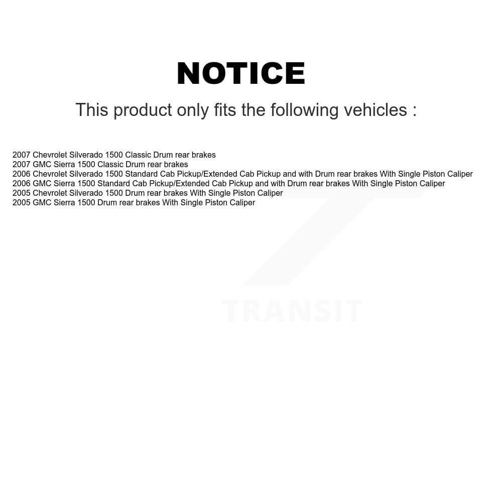 Transit Auto - KNN-101300 - Front and Rear Disc Brake Pad Kits image 14