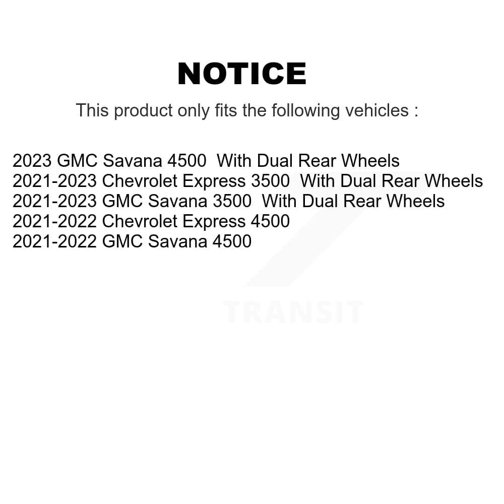 Transit Auto - KNN-101401 - Front and Rear Disc Brake Pad Kits image 14