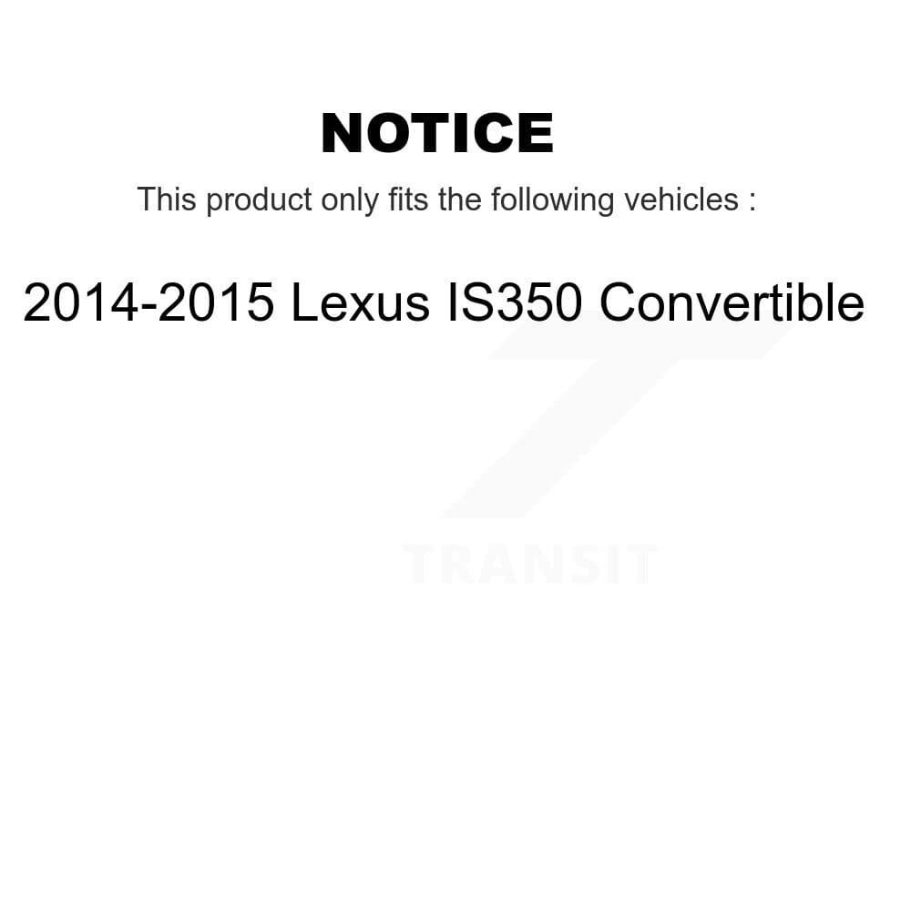Transit Auto - KNN-101452 - Front and Rear Disc Brake Pad Kits image 14