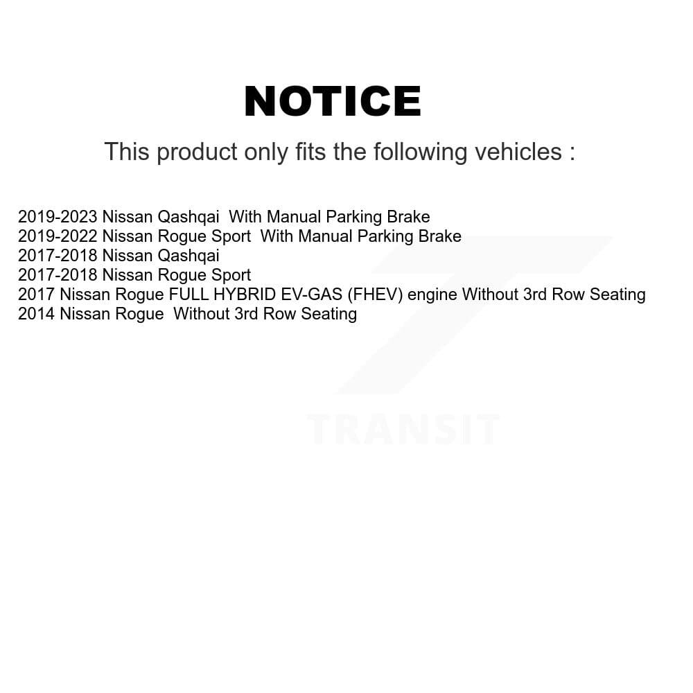 Transit Auto - KNN-101494 - Front and Rear Disc Brake Pad Kits image 14